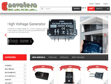 Tablet Screenshot of enovatera.com